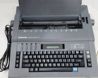 	Panasonic Electronic Typewriter T33