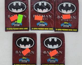 	Batman Returns Topps Card Packs