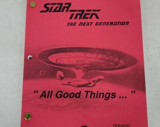 Star Trek Script: All Good Things
