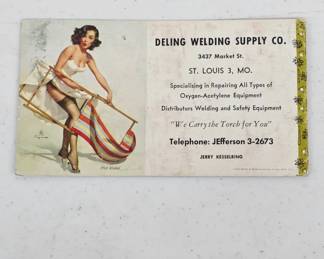 	1950s Deling Welding Supply Co. Advertisement