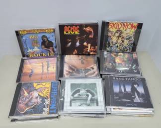 Rock and Metal CD Albums