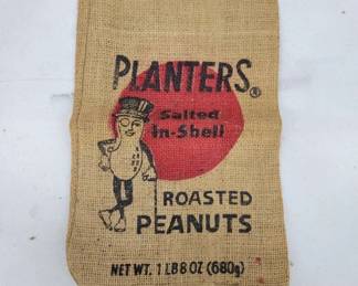 	Planters Burlap Peanut Sack