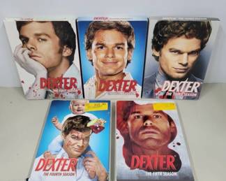 	Dexter Seasons 1-5 DVD Box Sets