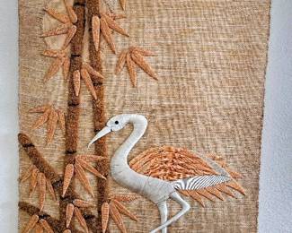 Midcentury Modern Pelican Wall Art