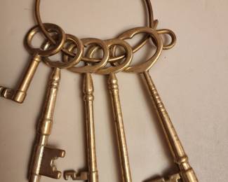 Brass keys