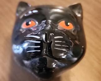 Antique cat music box