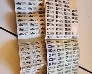 WW11 War Ration books, sold together