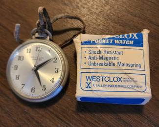Westclox pocket watch 40003