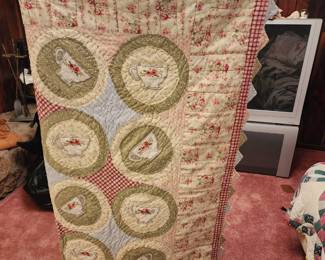 Small store bought quilt