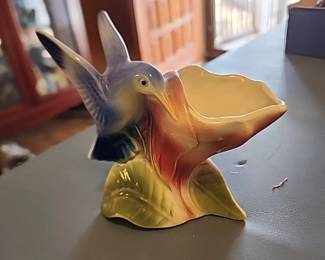 Royal Copely Hummingbird Planter