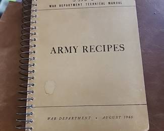 TM 10-412  Army Recipes