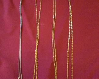 002 14k Gold Necklaces
