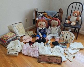 Vintage Antique Childrens Items