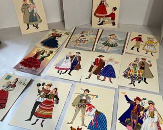 Vintage Poland , Texas, Southwest Postcards