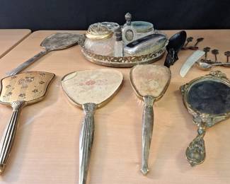 Vintage Vanity Items, Mirrors And More