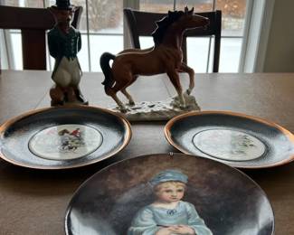 Fox Hunt, Horse And Porcelain