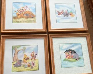 4 Seasons Of The 100 Acre Woods Disney