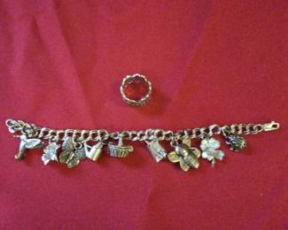 Charm Bracelet Ring