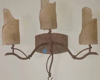 MS023V3 light custom wrought iron wall sconce