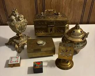 MS060Assorted unique Brass decor Collection