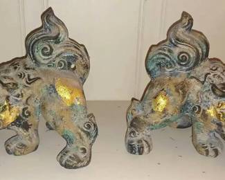 MS018VJapan Fierce Foo Dogs pair or Shishi