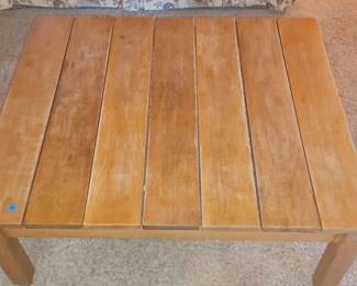 MS013Artist made wood coffee table