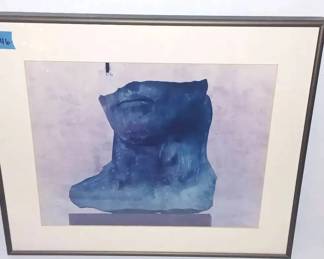 MS046BLUE BUST photograph