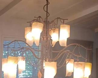 MS024VCustom iron 12 light chandelier