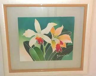 MS014Boomfam orchid art batik