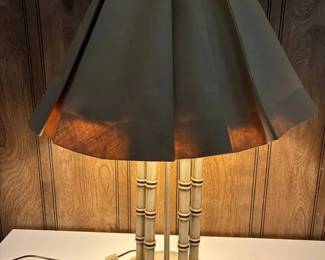 MS066Bamboo Style Tabletop Lamp
