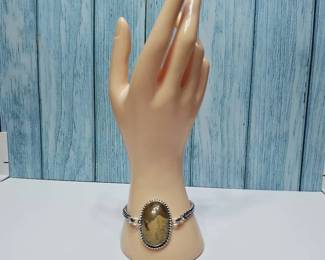 Honey Dendritic Bracelet