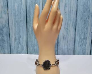 Sunstone With Fiery Labradorite Bracelet