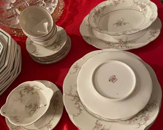 Theodore Haviland USA made china beautiful Rosalinde pattern