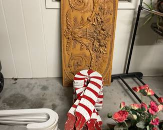 Christmas canes yard decorations 