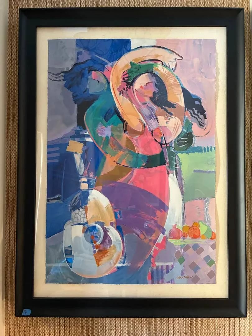 DG006VSimple Event Serigraph By Hessam