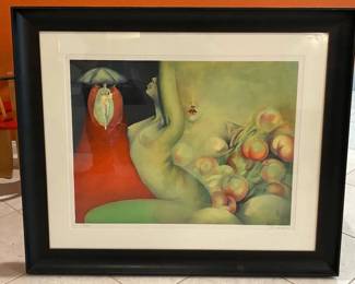 DG054VCustom Framed Artwork By M Salmon