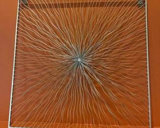 DG120Square Metal Sculpture Wall Art