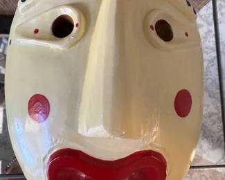 DG103Painted Handmade Asian character mask 