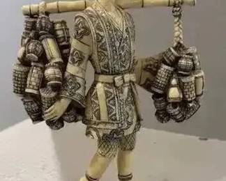 DG151Asian fisherman resin composition statue