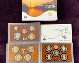 2015 US Mint Proof Set.