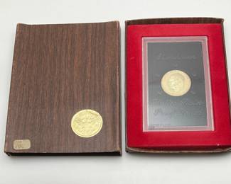 1974 Proof Eisenhower Silver Dollar. 40% silver.