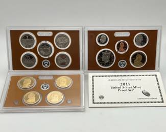 2011 United State Mint Proof Set in original box