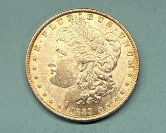 1889 Morgan Dollar