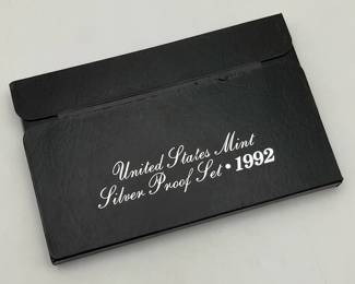 1992 US Mint Silver Proof Set.