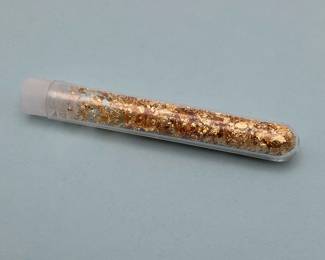 Vial of 24K Gold Flakes.