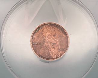 1916 Lincoln Wheat Penny, graded EF 45 Details by ANACS. Corroded. Cleaned.