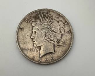 1922-D Peace Dollar