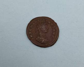 Probus was a successful emperor and general, repeatedly repelling barbarian invasions. RIC V-2 651, Siscia Mint.