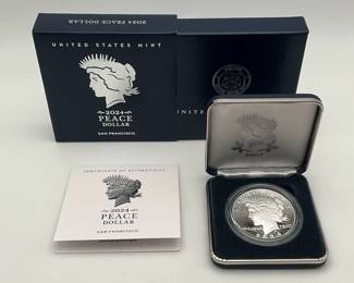 Special U.S. Commemorative Proof. 0.999 Silver, 0.859 oz. ASW. U.S. Mint Packaging with Certificate.