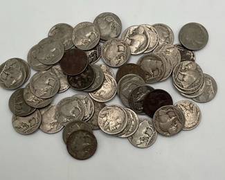 Approximately 50 Buffalos. Lower grade.